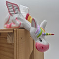 Hand‑Carved Bali Shelf‑Sitter Figurines – Unicorn