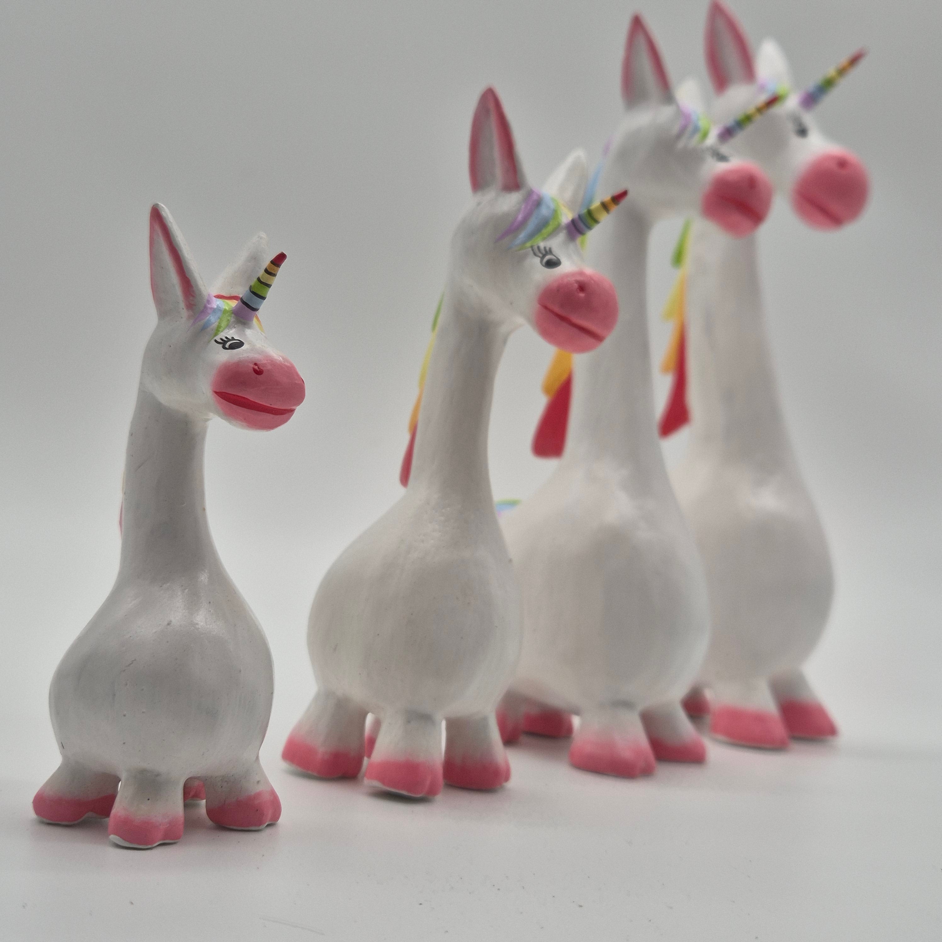 Hand‑Carved Bali Unicorn Figurines – Available in Multiple Sizes