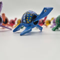 Tiny Hand‑Carved Bali Turtle – 4cm Wobbly Neck Figurine