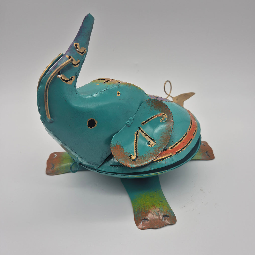 Whimsical Animal Mosquito Coil Holder – Tin Animals & Ceramic Fish