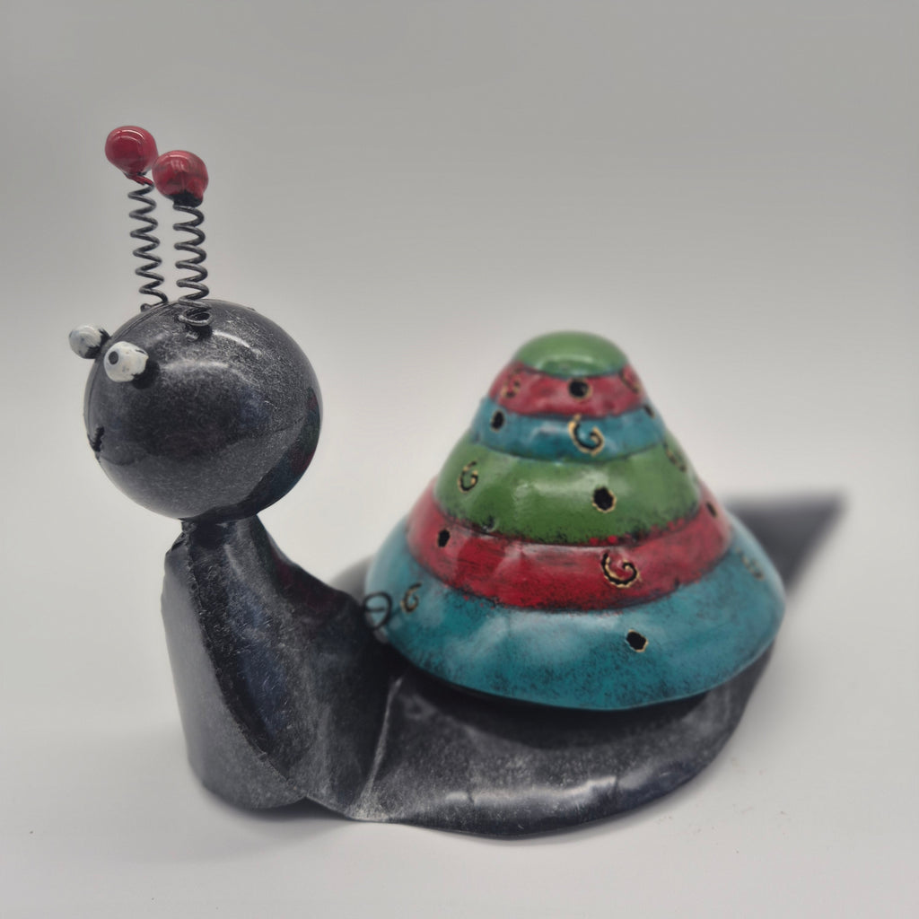 Whimsical Animal Mosquito Coil Holder – Tin Animals & Ceramic Fish