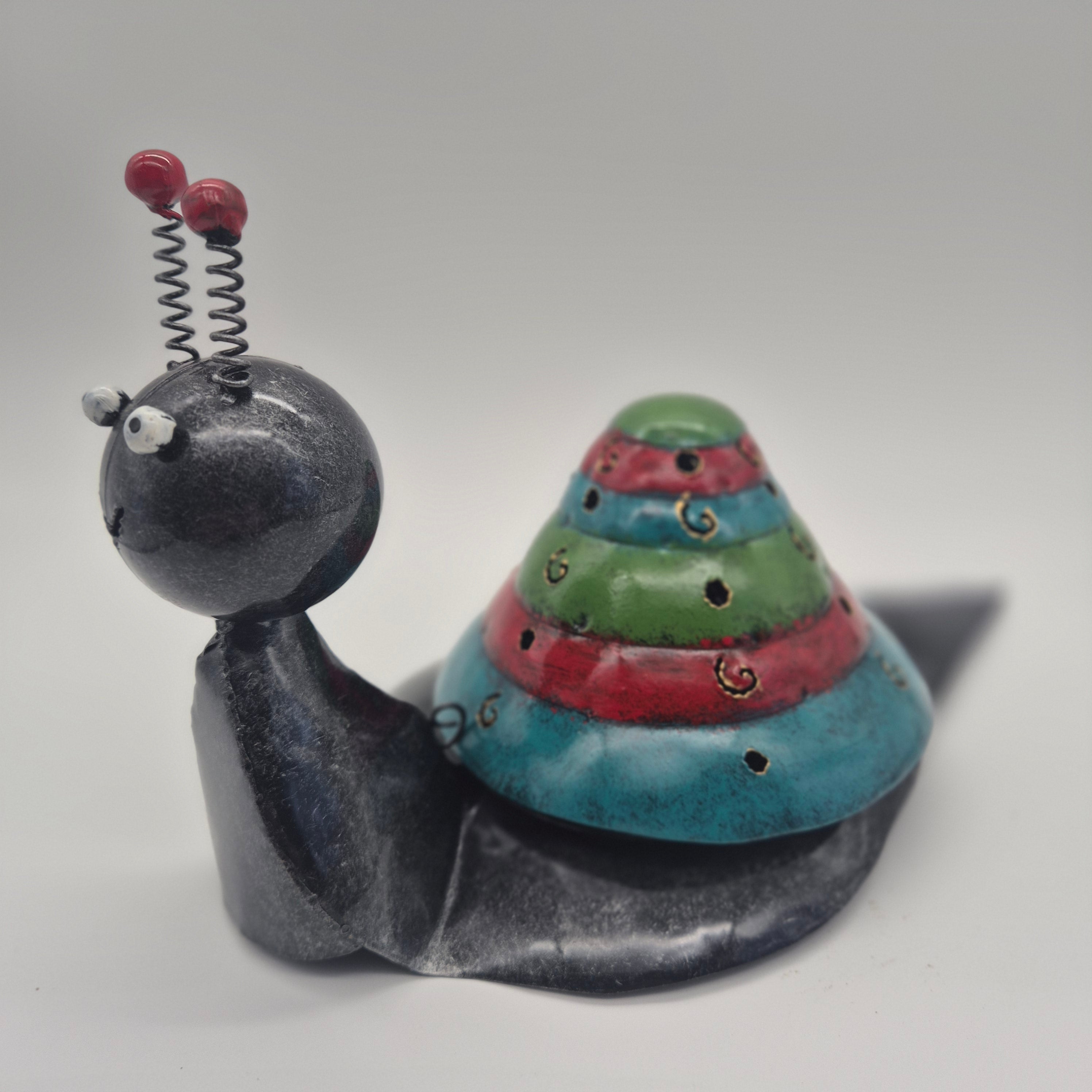 Whimsical Animal Mosquito Coil Holder – Tin Animals & Ceramic Fish